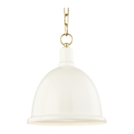 Mitzi 1 Light Small Pendant H238701S-AGB/CR